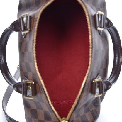 Louis Vuitton Damier Ebene Speedy Bandouliere 25 6 of 9