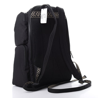 Gucci Nylon Twill 80s Logo Patch Backpack Black 2 of 9