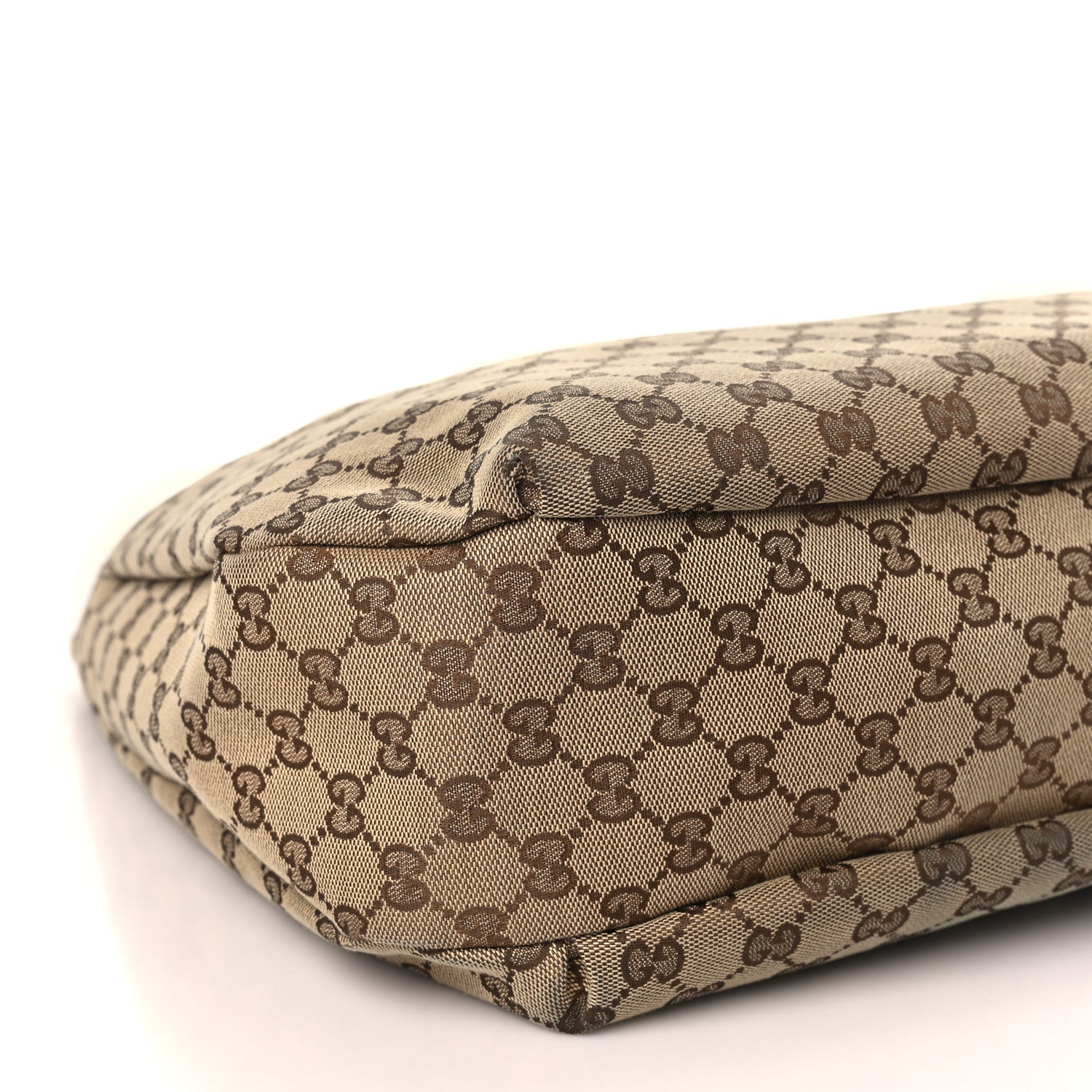 Gucci Monogram Large New Ladies Web Hobo Dark Brown 8 of 10