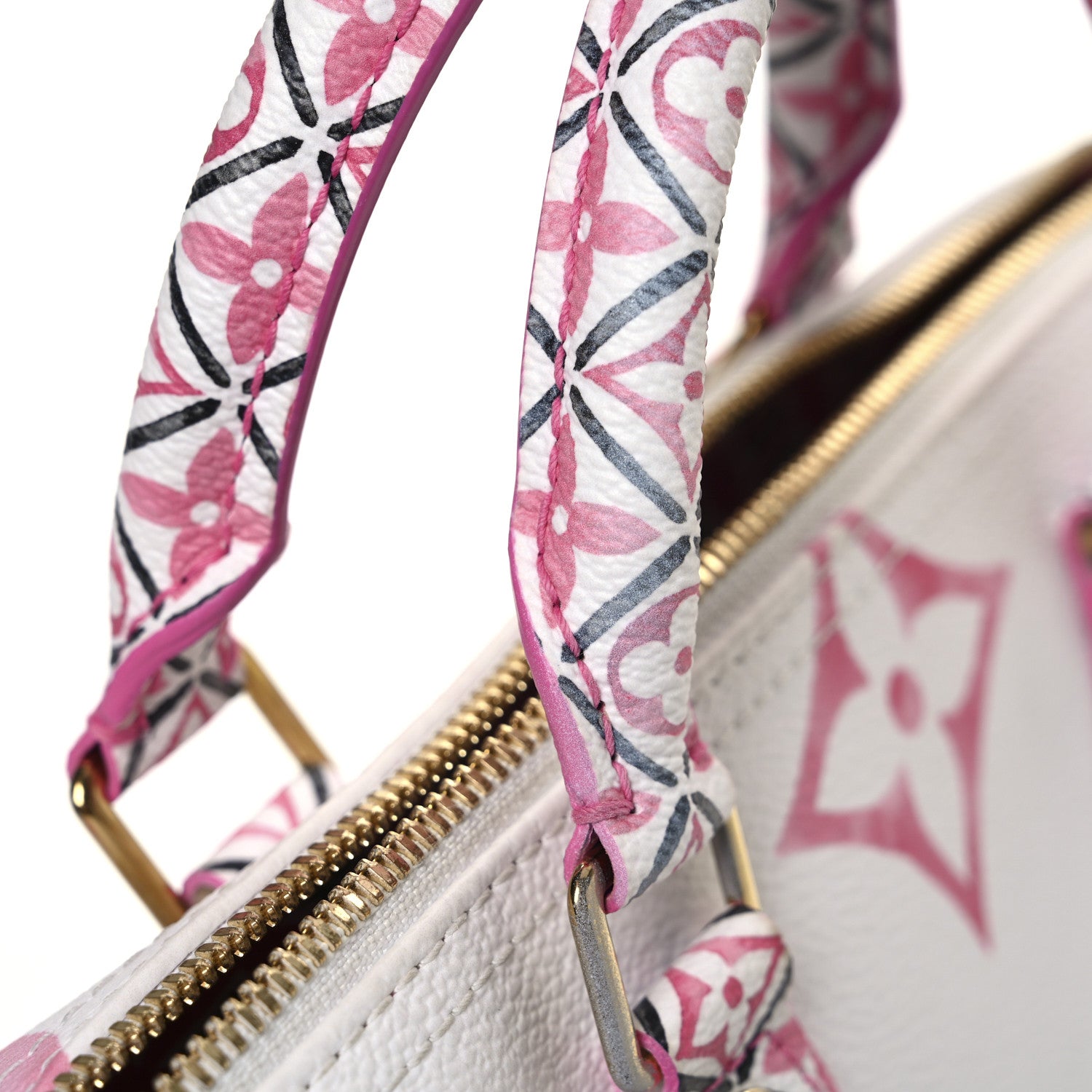 Louis Vuitton Monogram Giant By The Pool 2.0 Speedy Bandouliere 25 Rose 11 of 15
