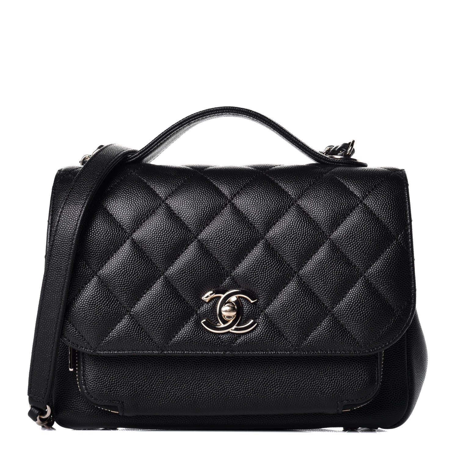 Chanel Caviar Quilted Medium Business Affinity Flap Black 1 of 10