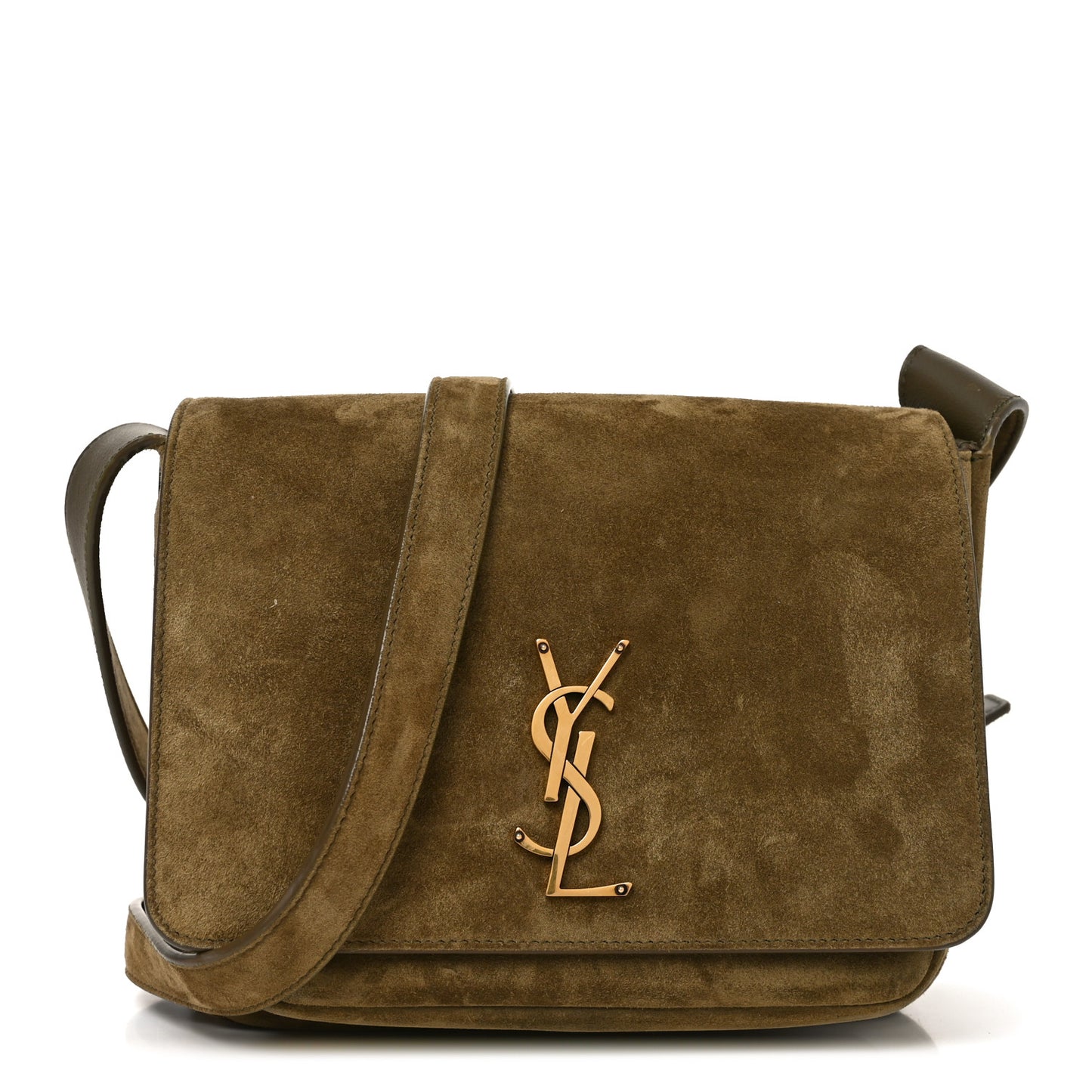 Suede Besace Niki Satchel New Barley