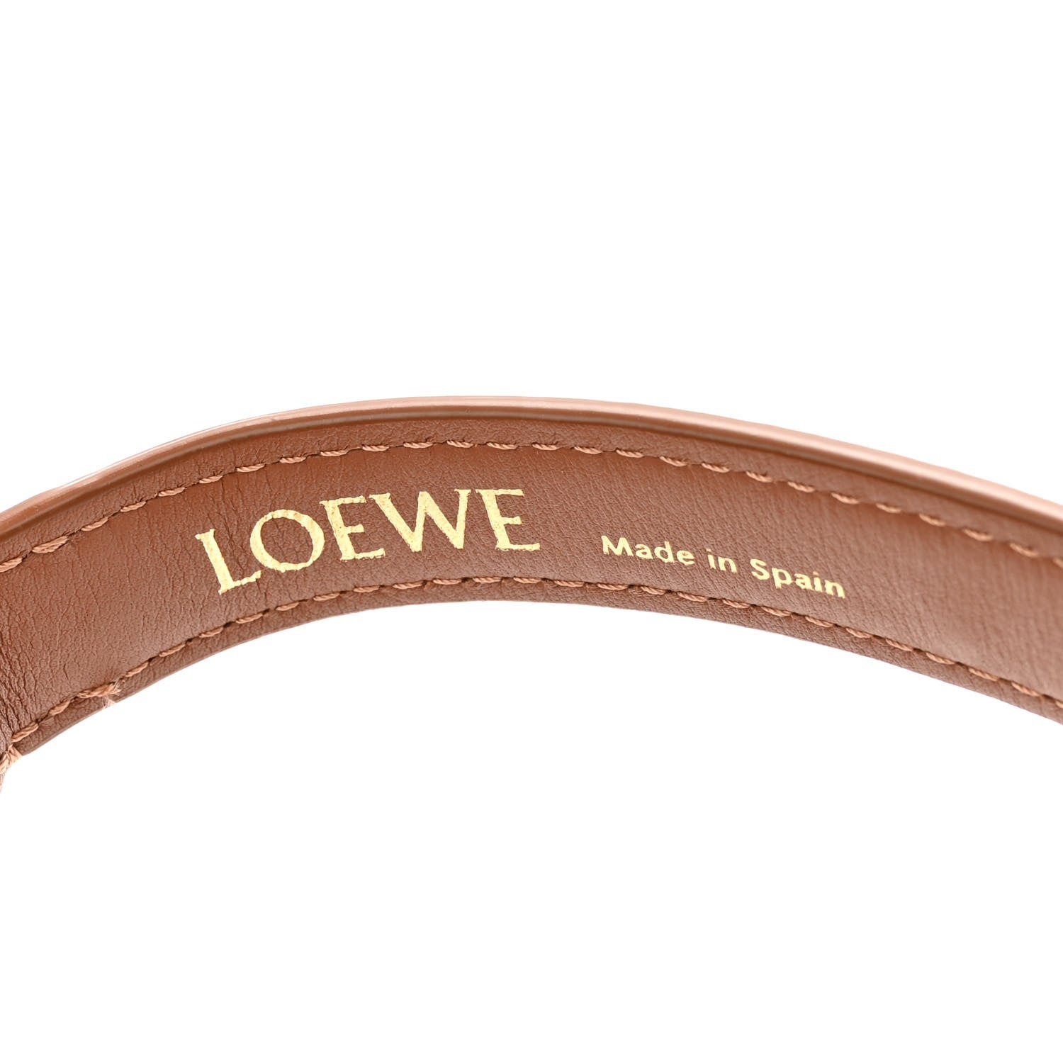 Loewe Jacquard Anagram Calfskin Small Cubi Bag Tan Pecan 7 of 11