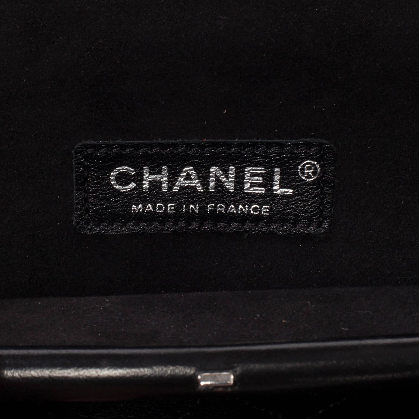 Lambskin Quilted Clutch Black