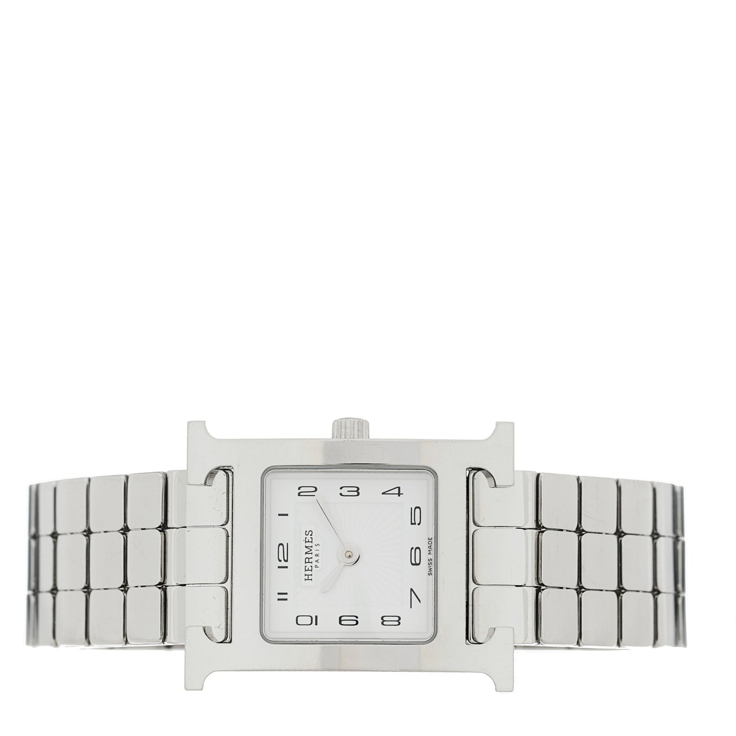 Stainless Steel 21mm Heure H Hour Quartz Watch