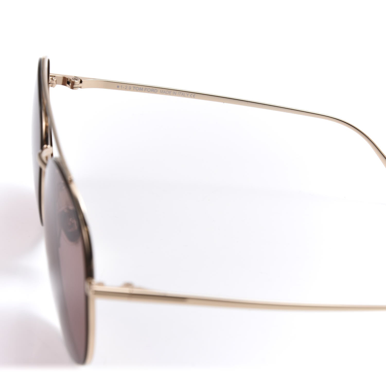 Tom Ford Cleo Sunglasses TF757 Gold 5 of 8