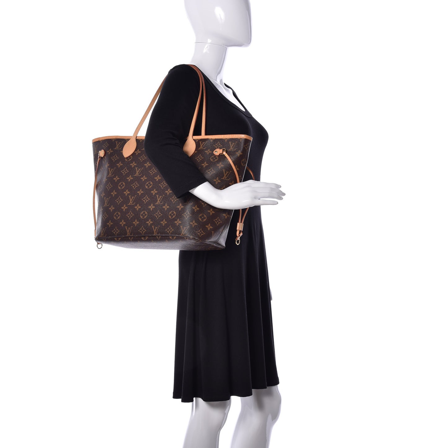 Monogram Neo Neverfull MM Cherry