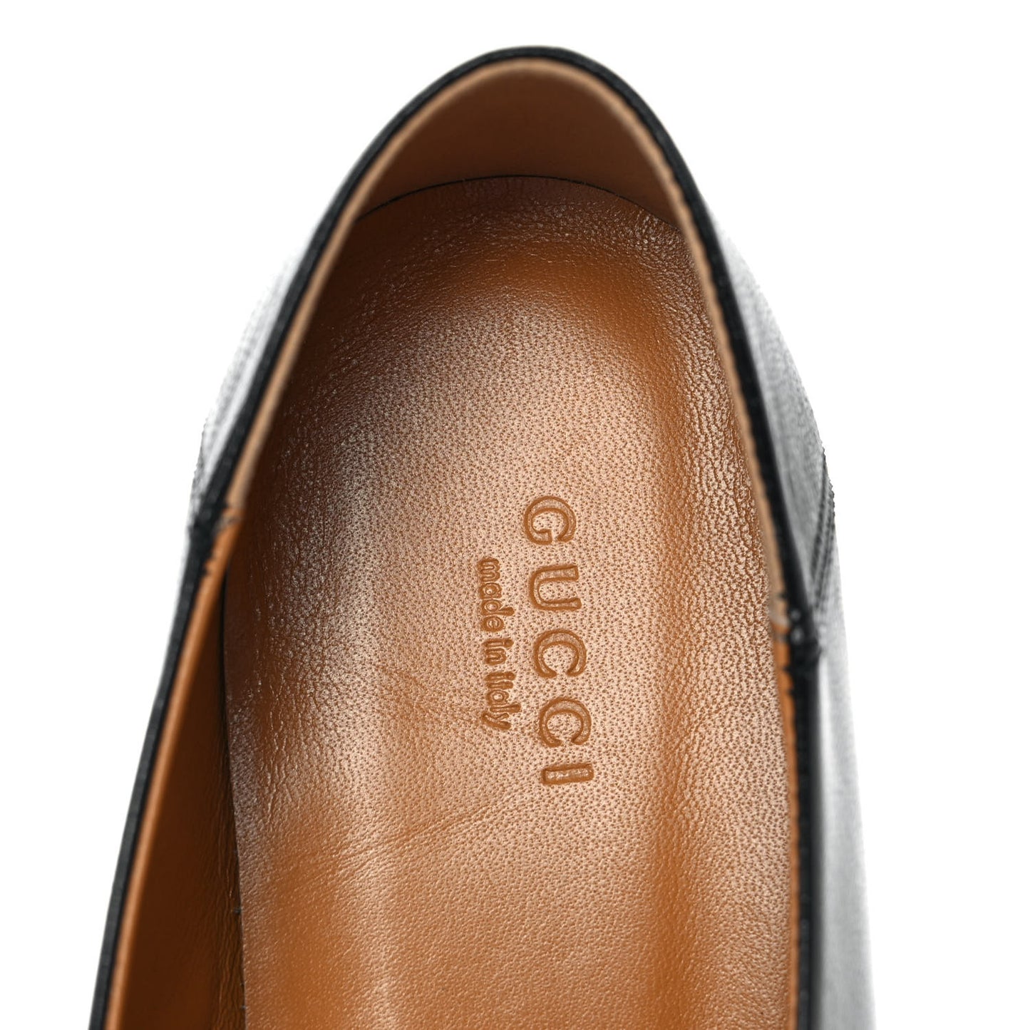 Goatskin Womens Horsebit Mid-Heel Loafers 38.5 Black
