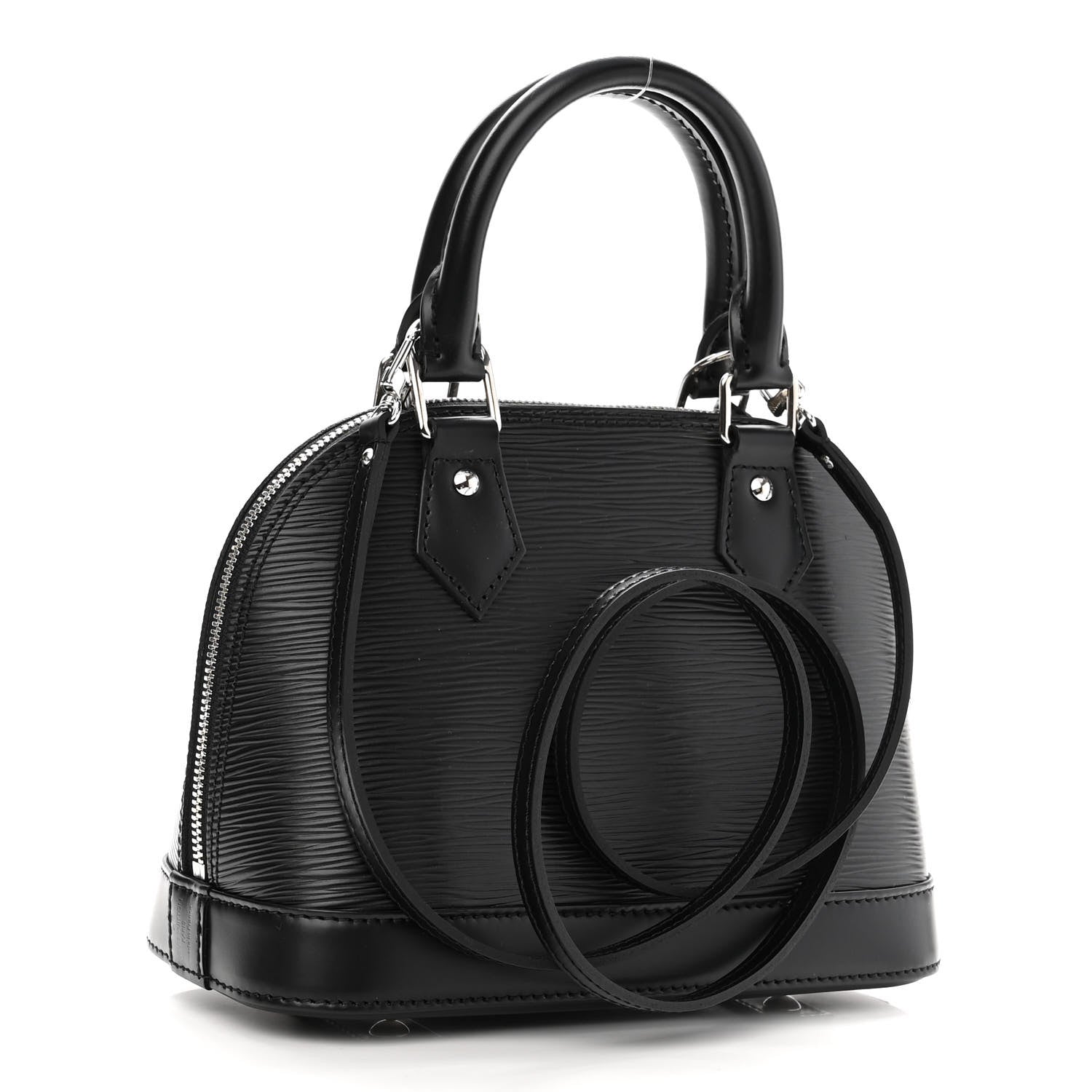 Louis Vuitton Epi Alma BB Black 3 of 9