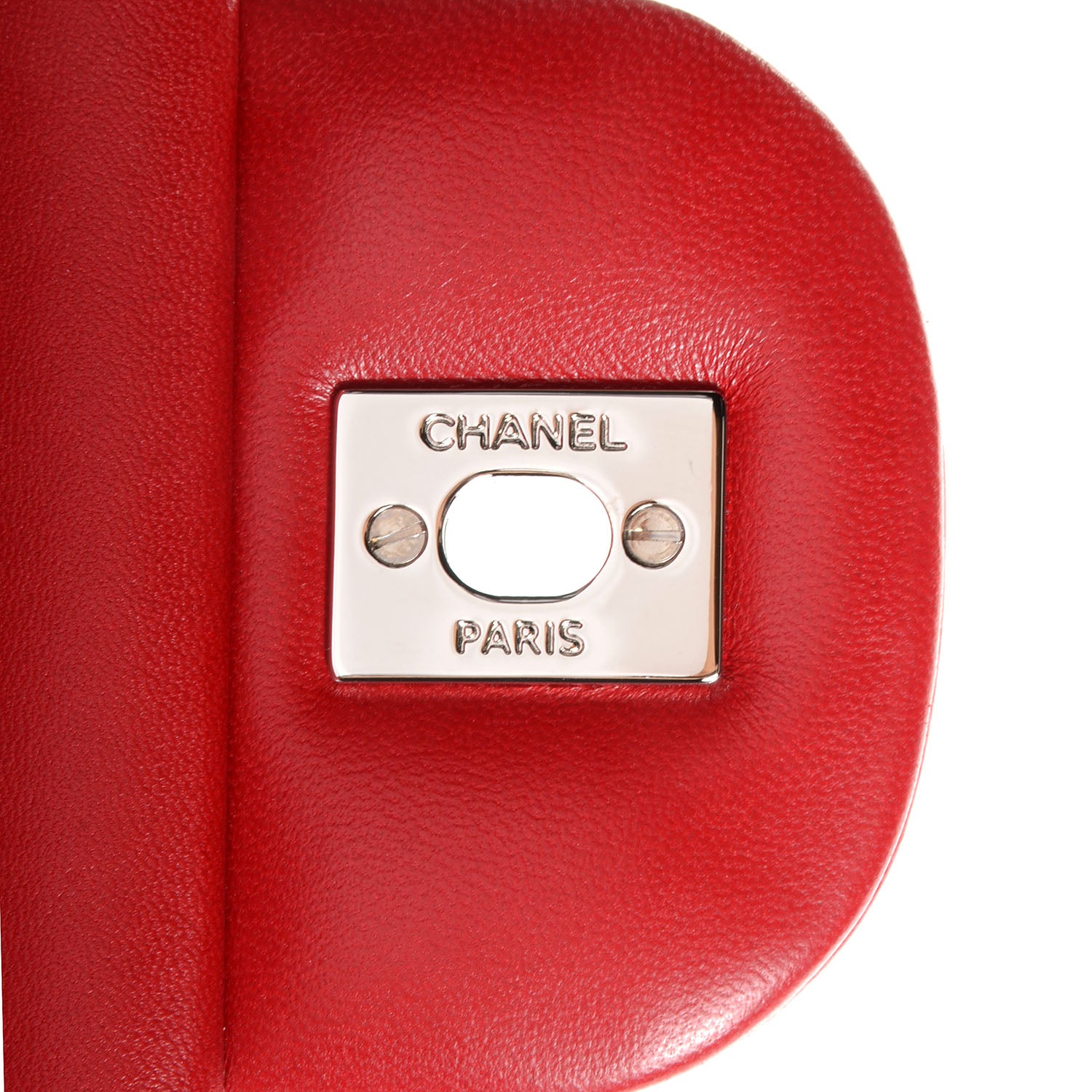 Chanel Lambskin Jumbo Double Flap Red 8 of 8