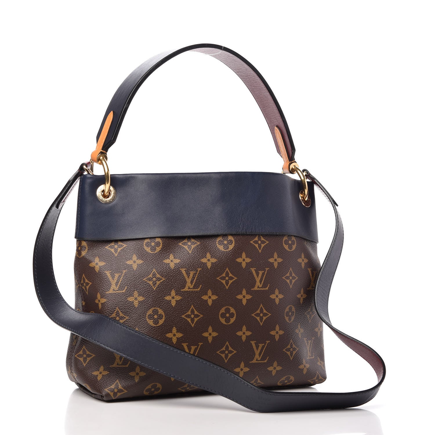 Louis Vuitton Monogram Tuileries Besace Marine Bordeaux 3 of 9