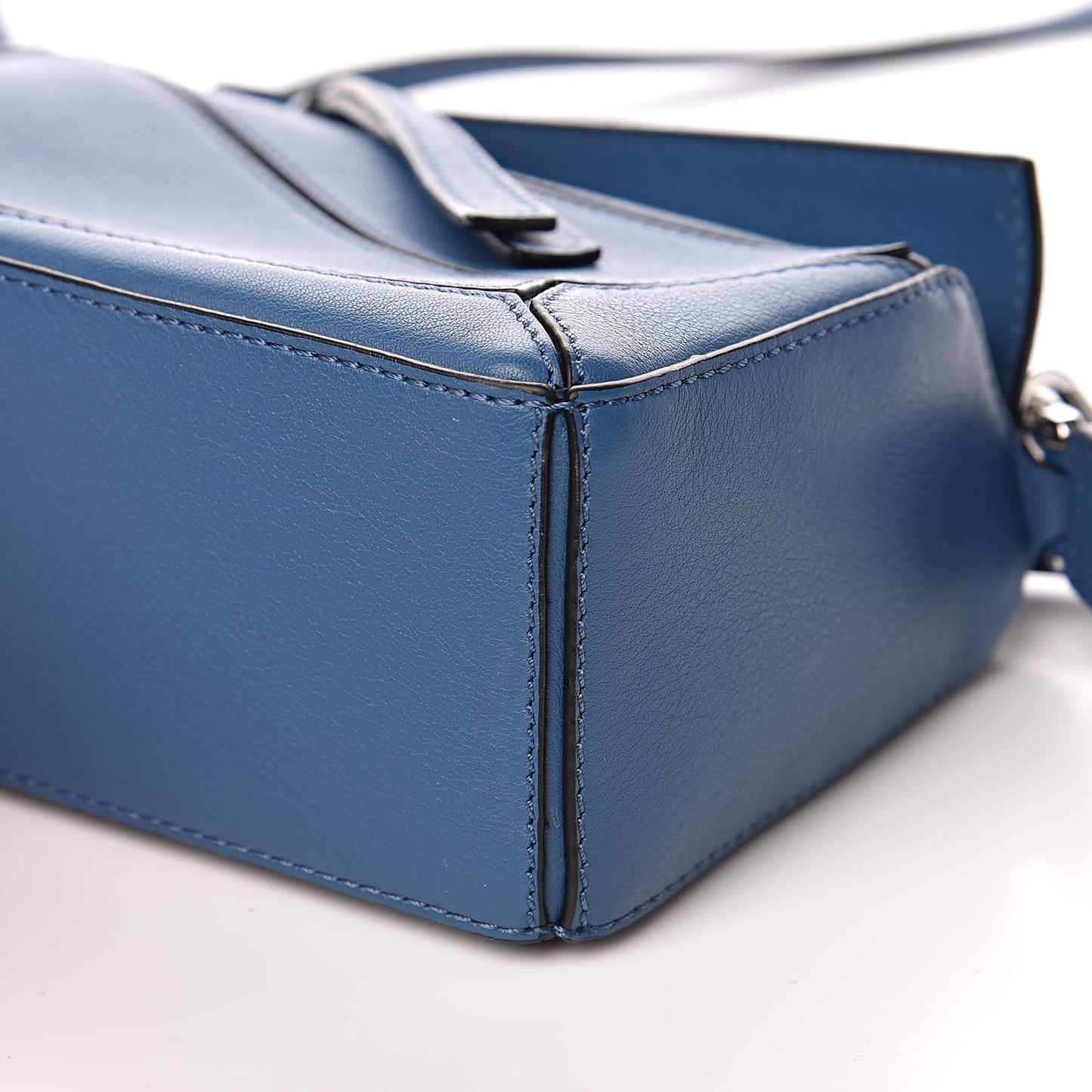 Calfskin Mini Puzzle Bag Blue