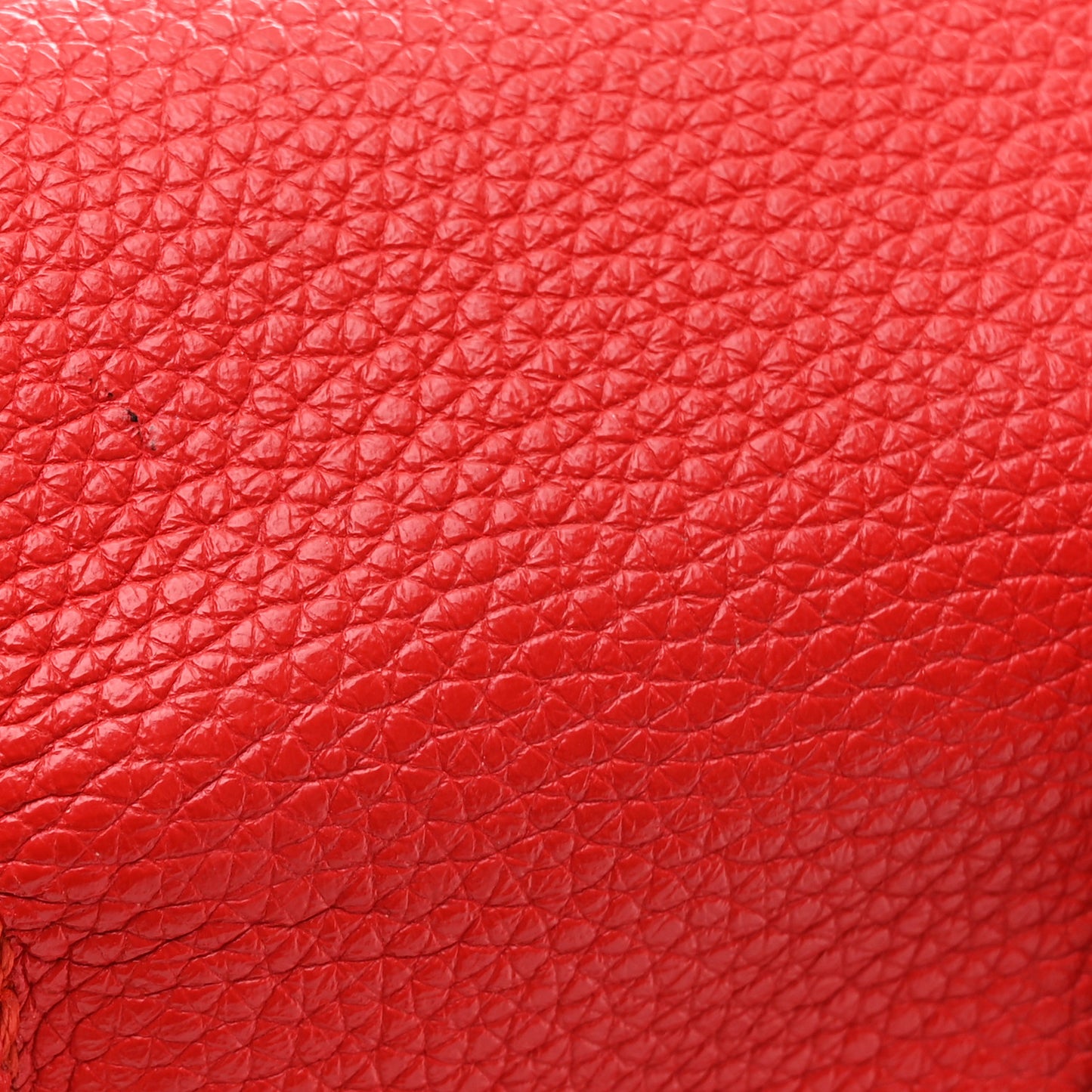 Classic Grain Small Bayswater Satchel Scarlet Red