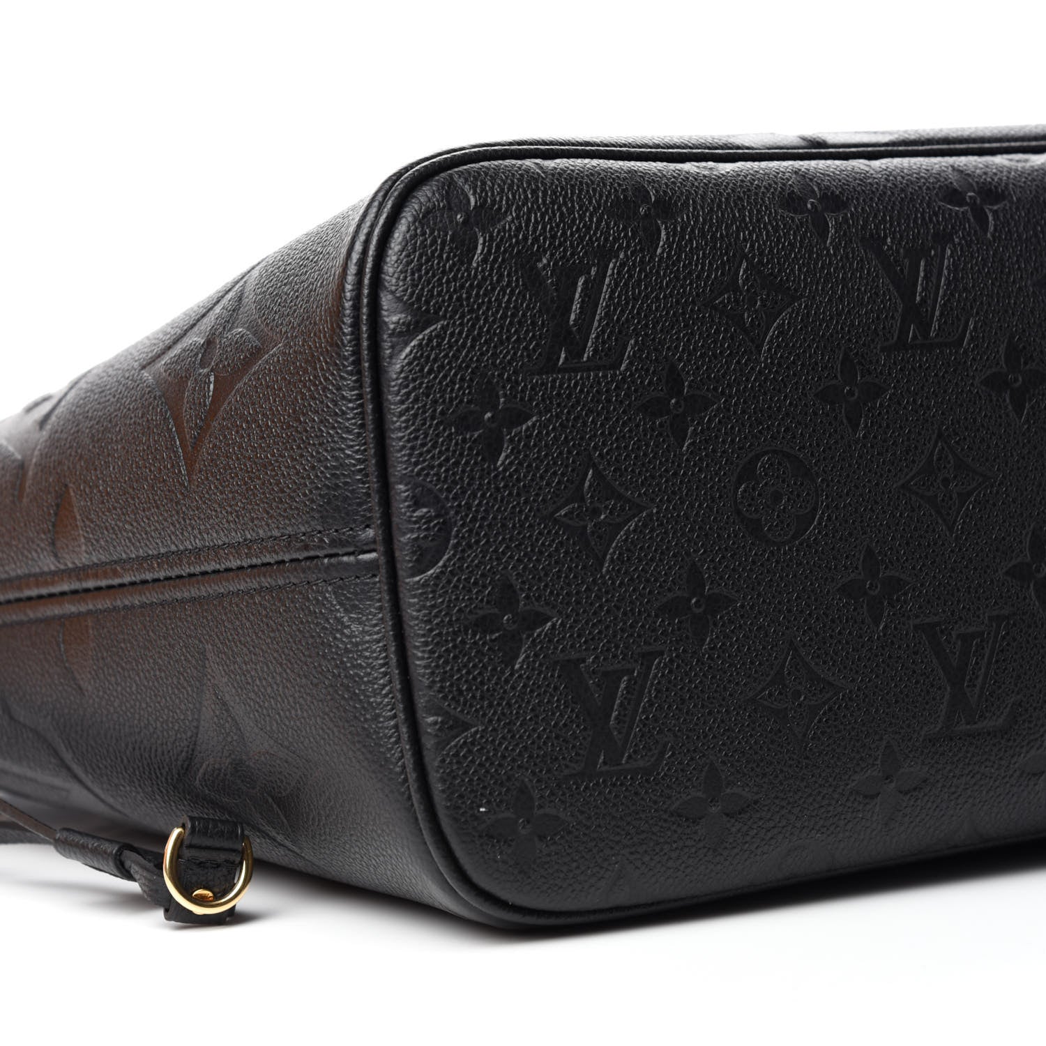 Louis Vuitton Empreinte Monogram Giant Neverfull MM Black 6 of 11