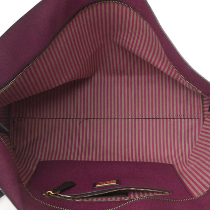 Fendi Zucca Spalmati Medium Roll Tote Tobacco Fuxia 5 of 17