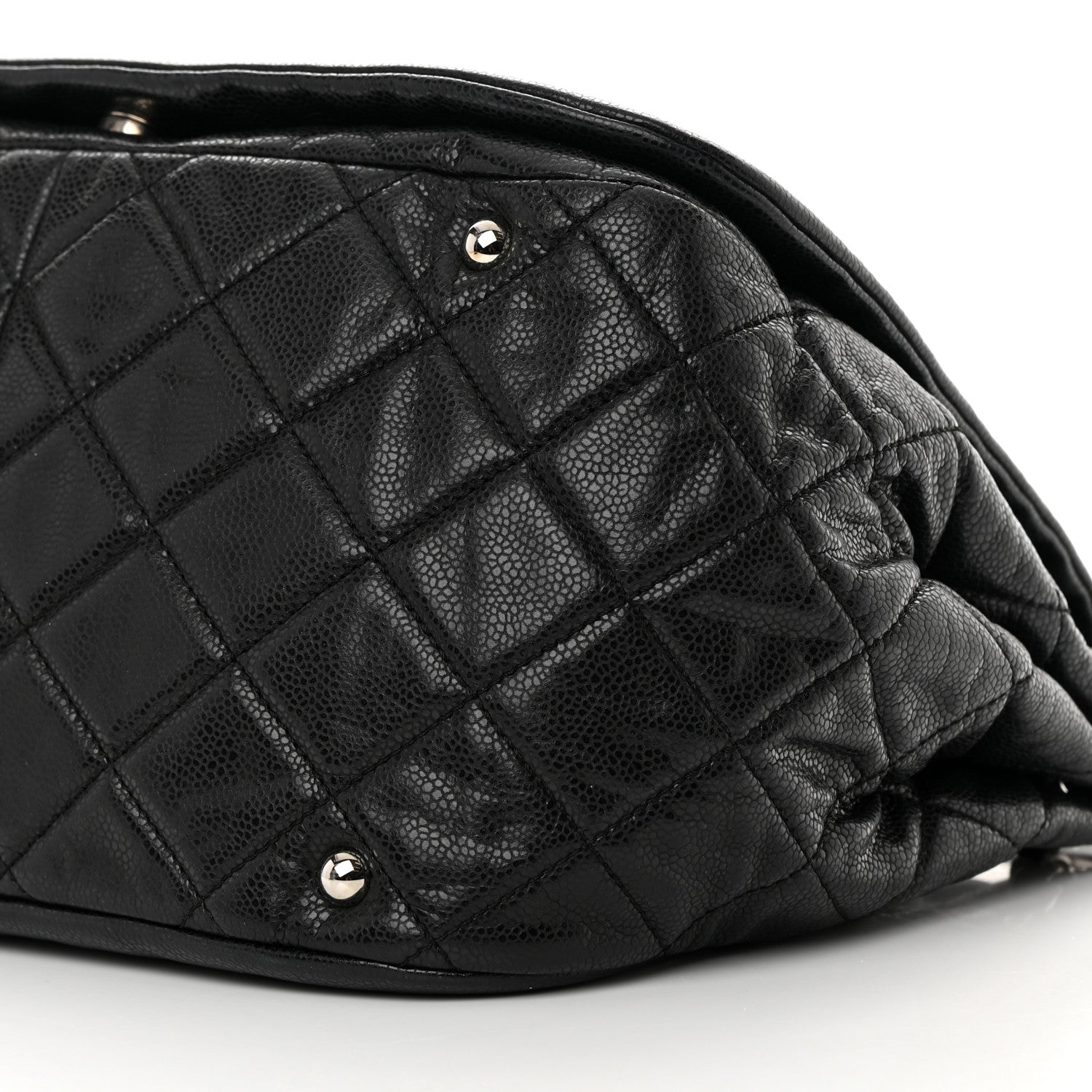 Chanel Caviar Timeless CC Accordion Flap Black 10 of 12