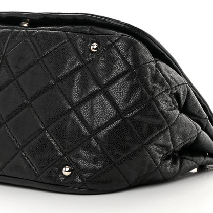 Chanel Caviar Timeless CC Accordion Flap Black 10 of 12
