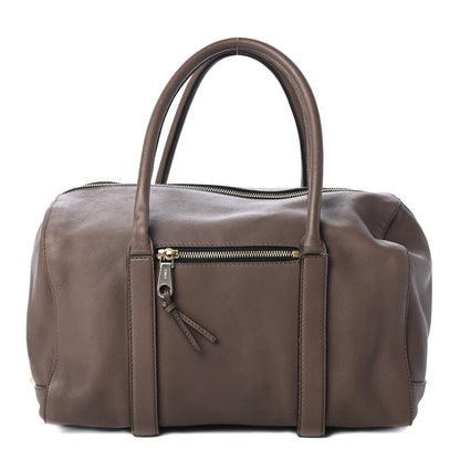 Chloe Lambskin Large Madeleine Duffel Smoke 1 of 4