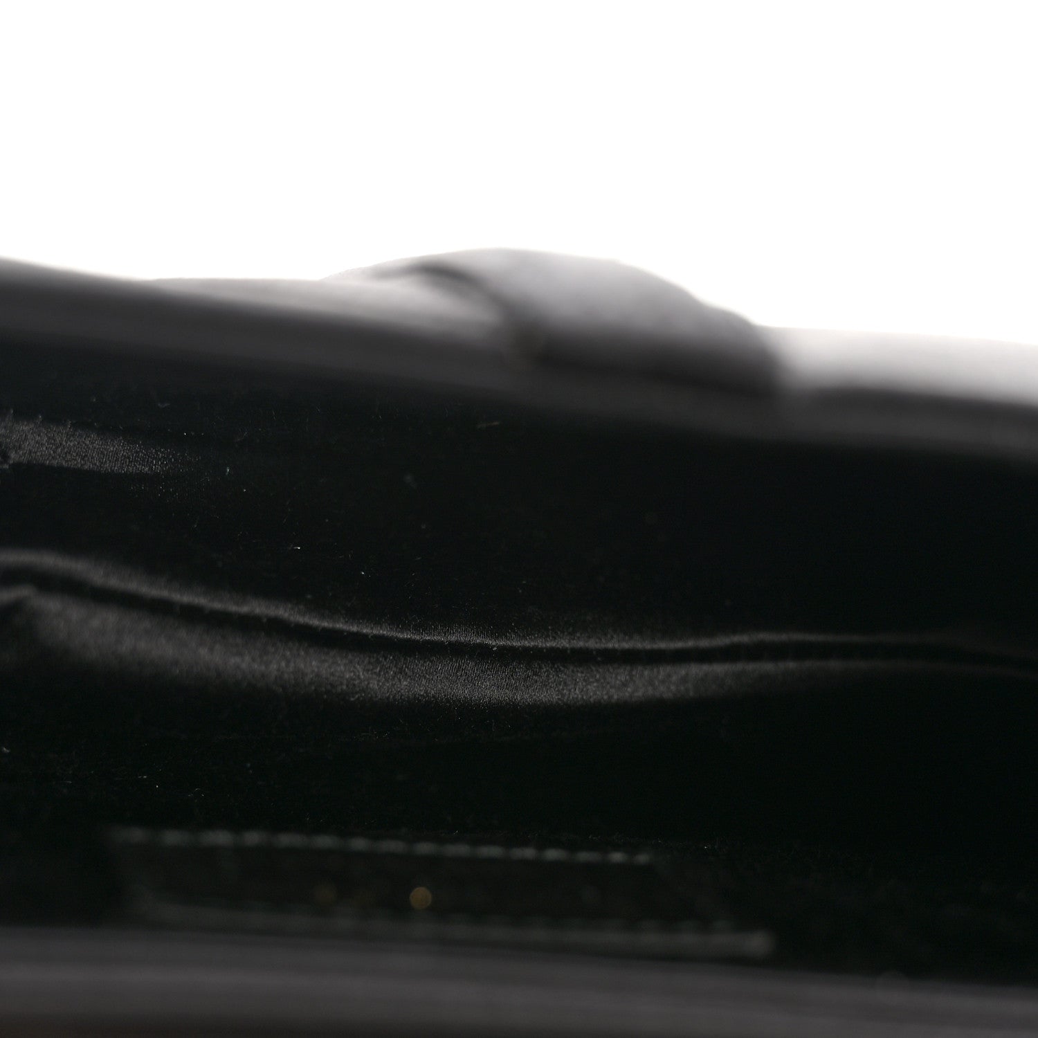 Christian Dior Satin Crystal Mini Saddle Bag Black 5 of 14