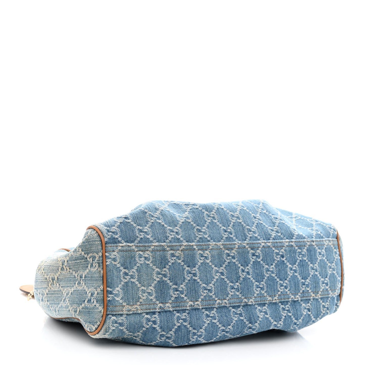 Denim Monogram Medium Sukey Tote Blue
