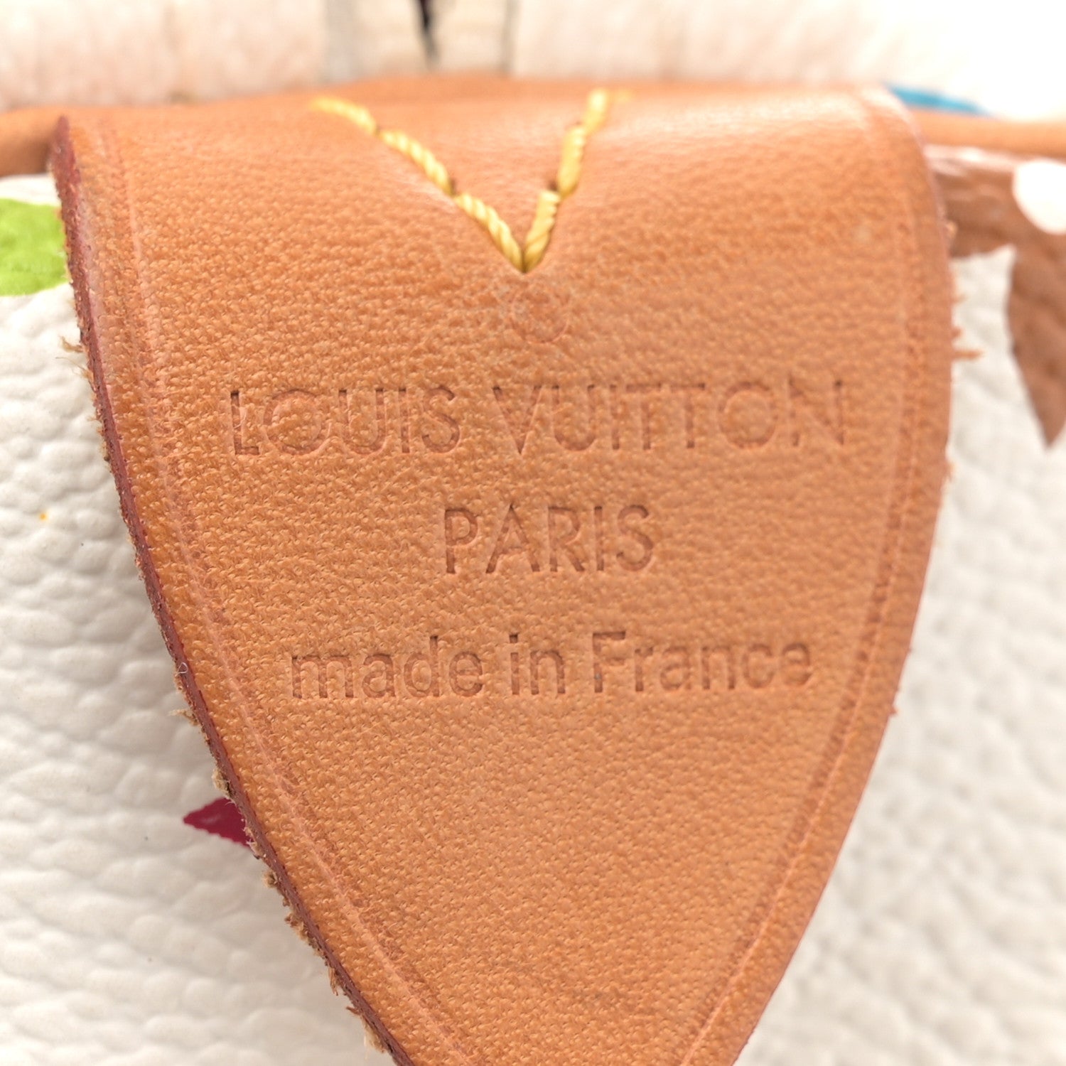 Louis Vuitton Monogram Multicolor Speedy 30 White 5 of 8