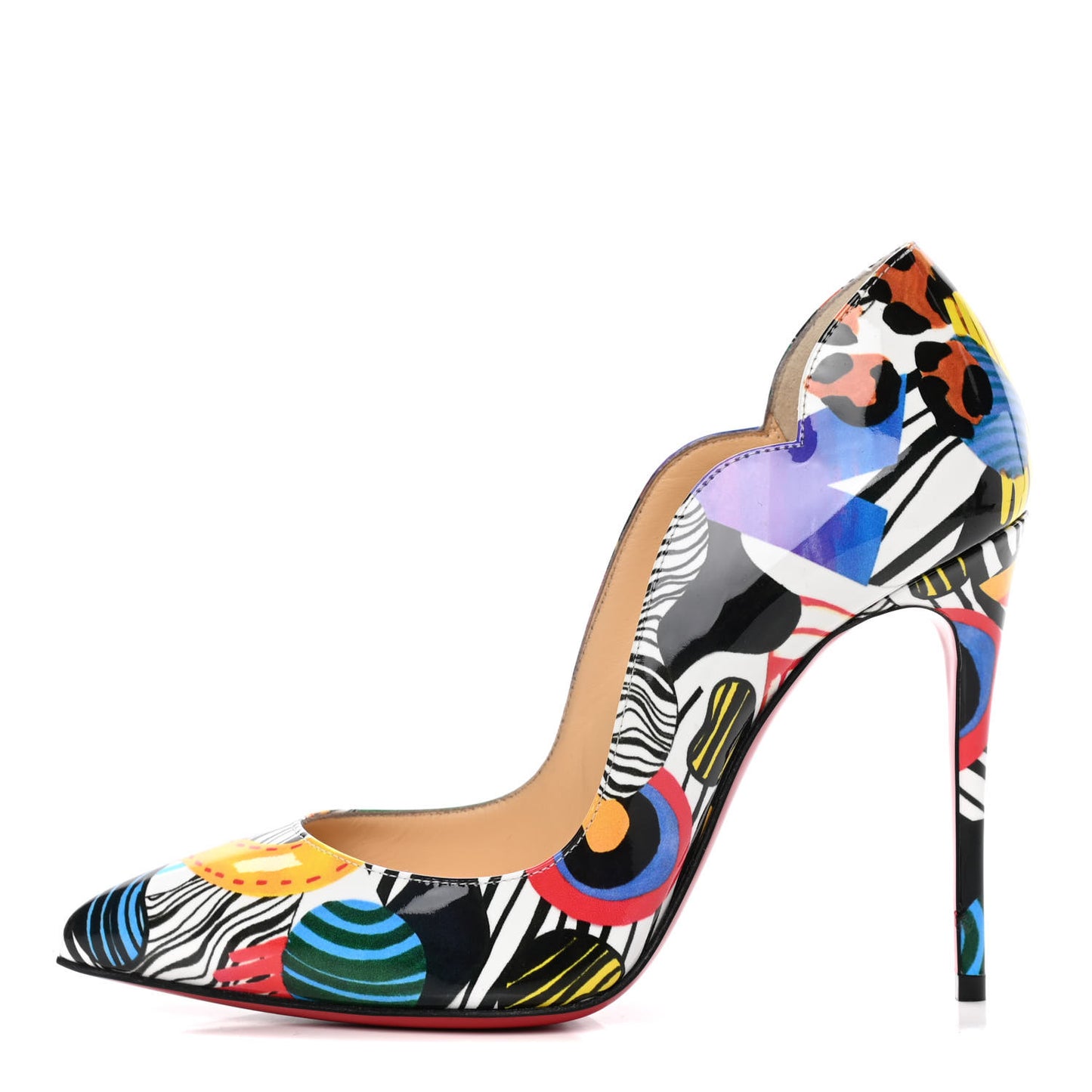 Patent Sapeur Hot Chick 100 Pumps 35 Multicolor