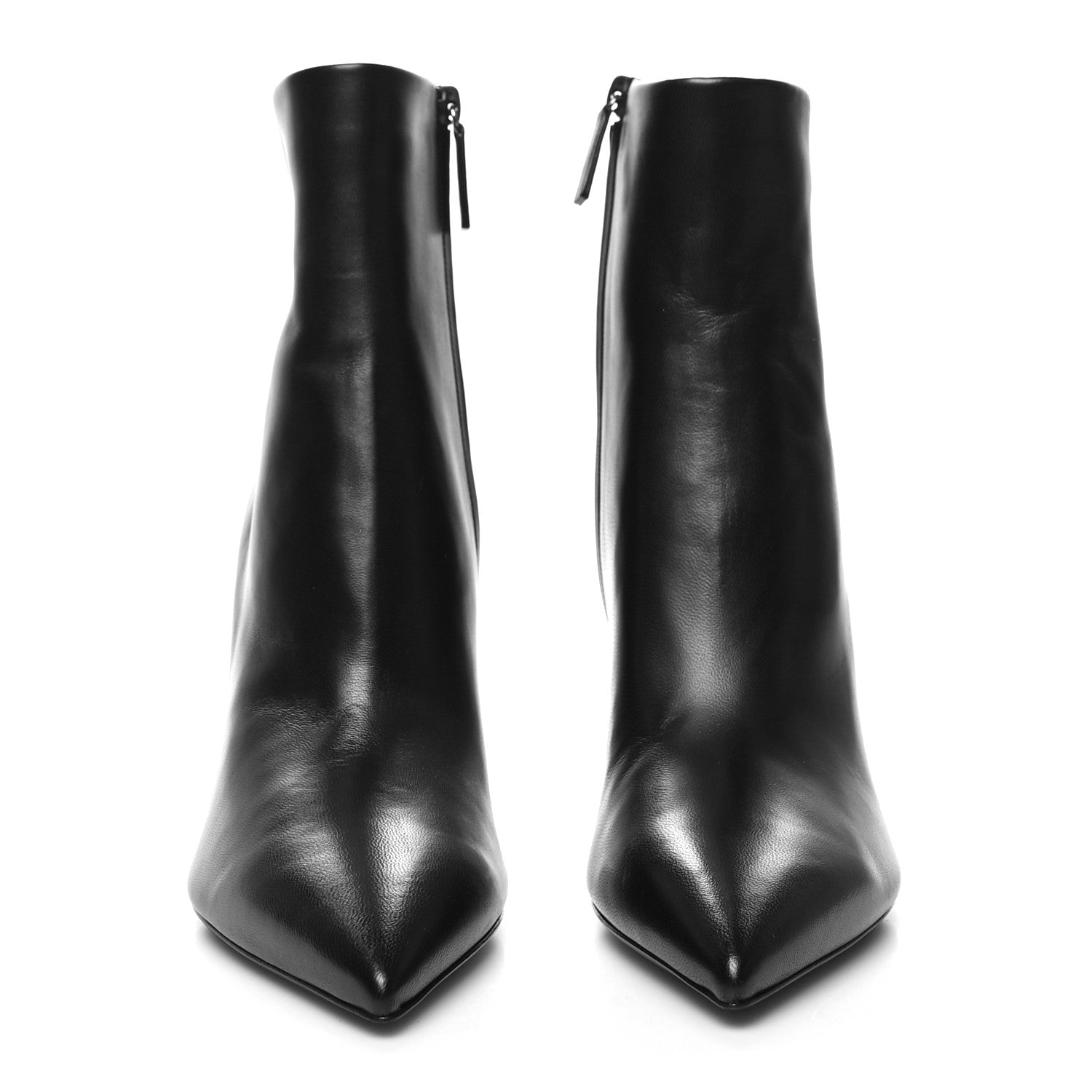 Saint Laurent Nappa Vendome Opyum 85 Ankle Boots 37 Black 2 of 8