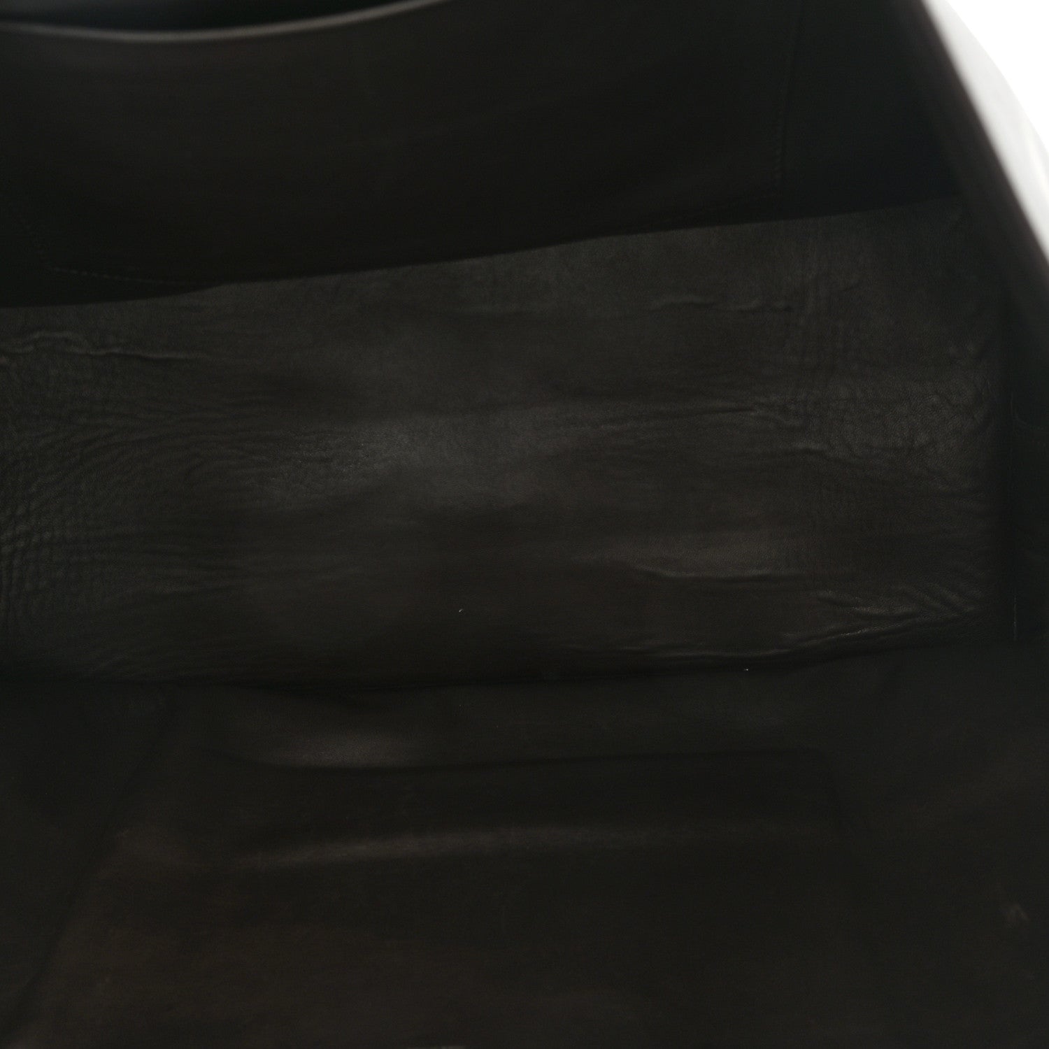 The Row Polished Saddle Calfskin Idaho XL Dark Brown 5 of 10