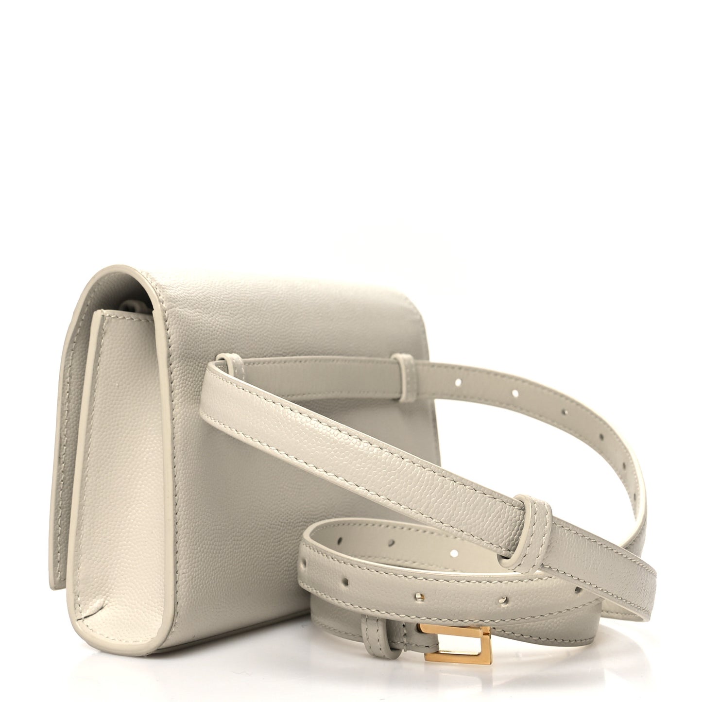 Grain De Poudre Monogram Kate Belt Bag Crema Soft