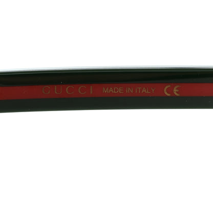 Gucci Acetate GG Web Round Eye Sunglasses GG0416SK Black 6 of 7