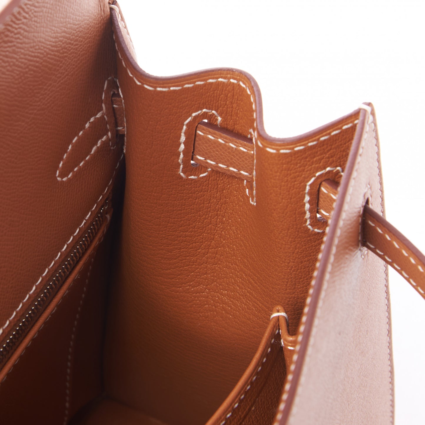 Madame Calfskin Kelly Sellier 25 Gold