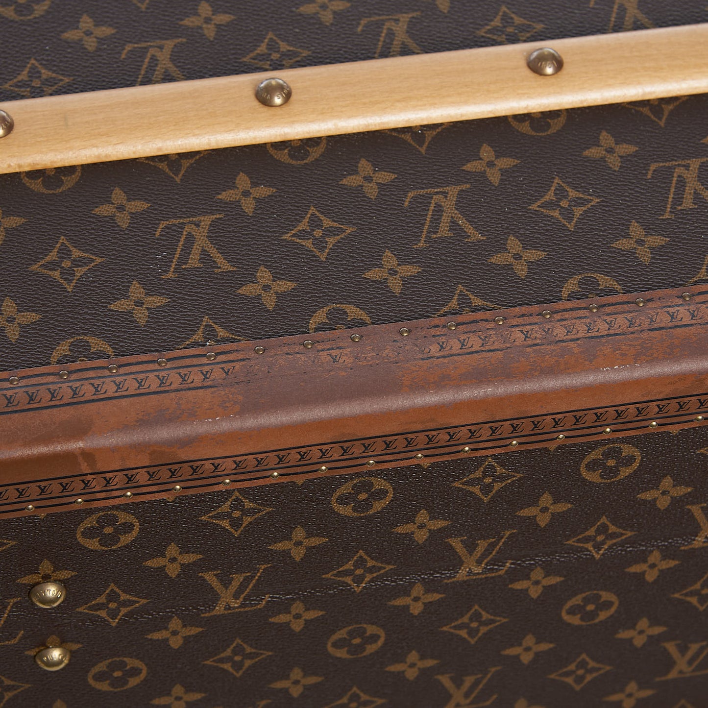 Monogram Malle Courrier Lozine Trunk 110