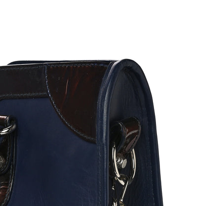 Balenciaga Smooth Calfskin Metallic Patent Giant 12 Silver Hardware City Ultraviolet 20 of 23