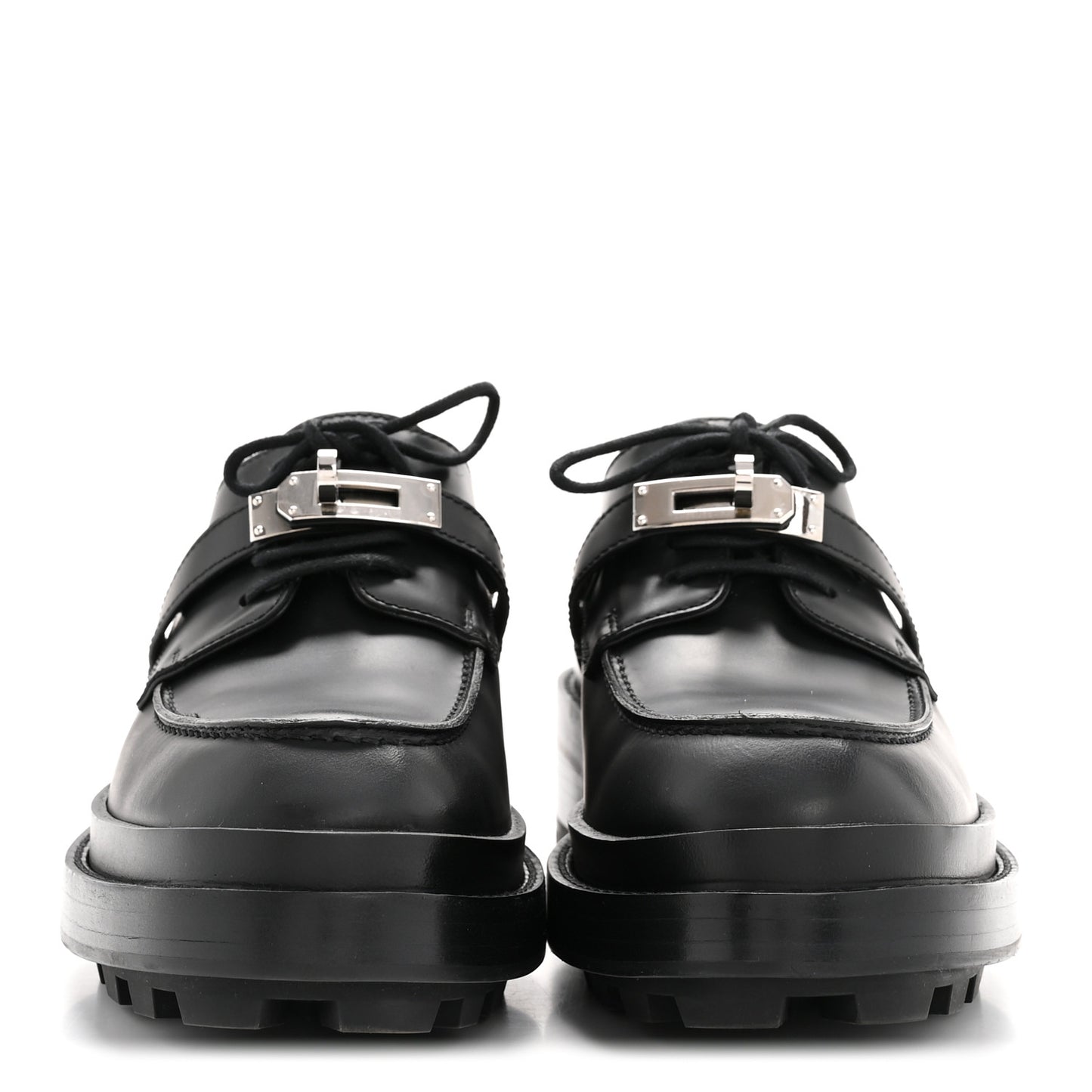 Glossed Calfskin First Oxford 37 Black