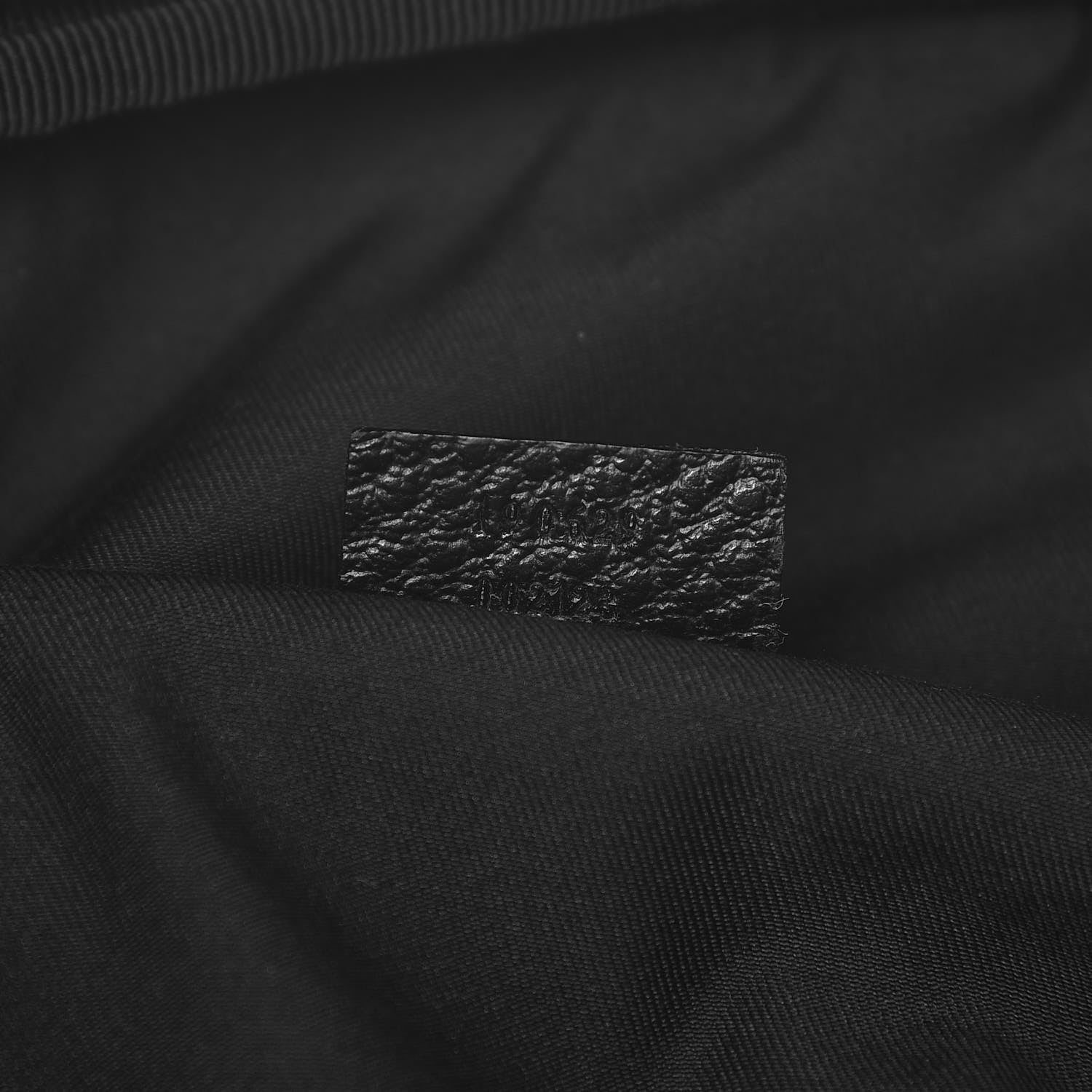 Gucci Denim Monogram Large Duffle Black 7 of 9