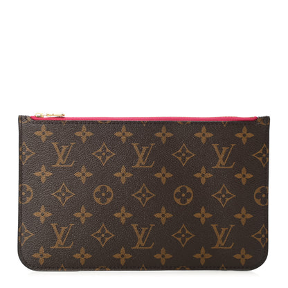 Louis Vuitton Monogram Neverfull MM GM Pochette Pivoine 1 of 4