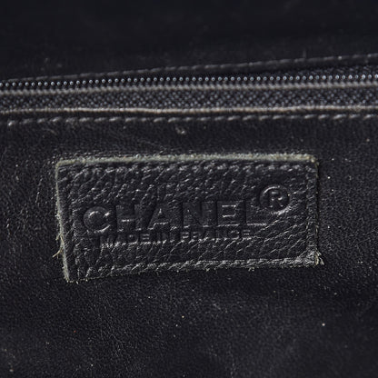 Chanel Caviar Patent Quilted Large Bowler Black 6 of 17