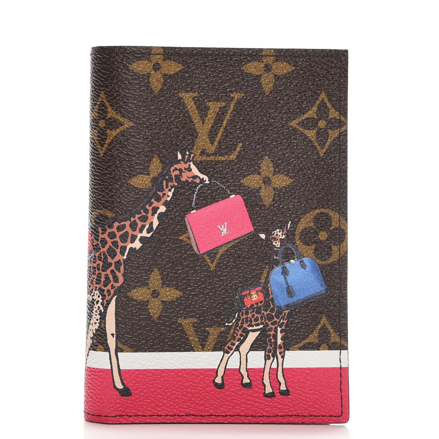 Louis Vuitton Monogram 2017 Christmas Animation Passport Cover 1 of 8