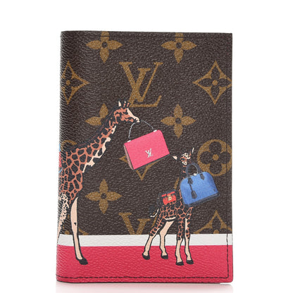 Louis Vuitton Monogram 2017 Christmas Animation Passport Cover 1 of 8