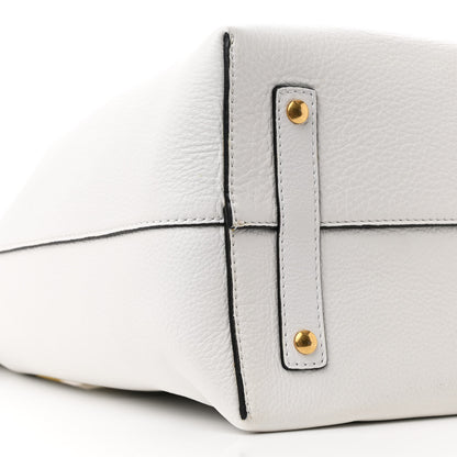 Burberry Soft Grain Calfskin Large Belt Bag Chalk White 9 of 11