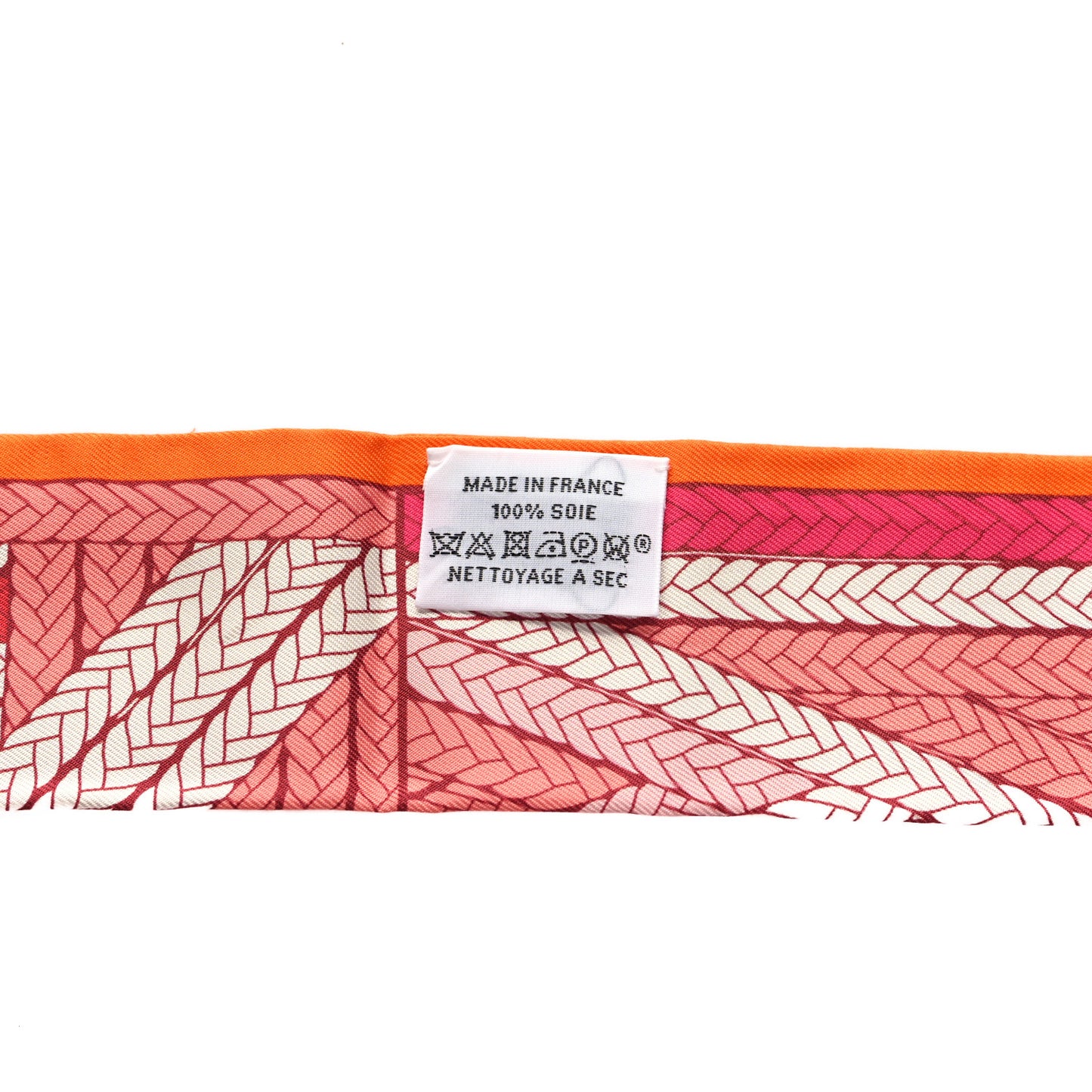 Silk Tresses H Twilly Rose Vif Orange White