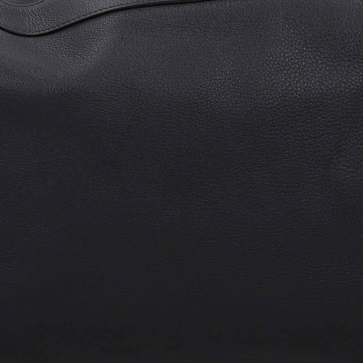 Supple Calfskin Large Romy Shoulder Bag Black