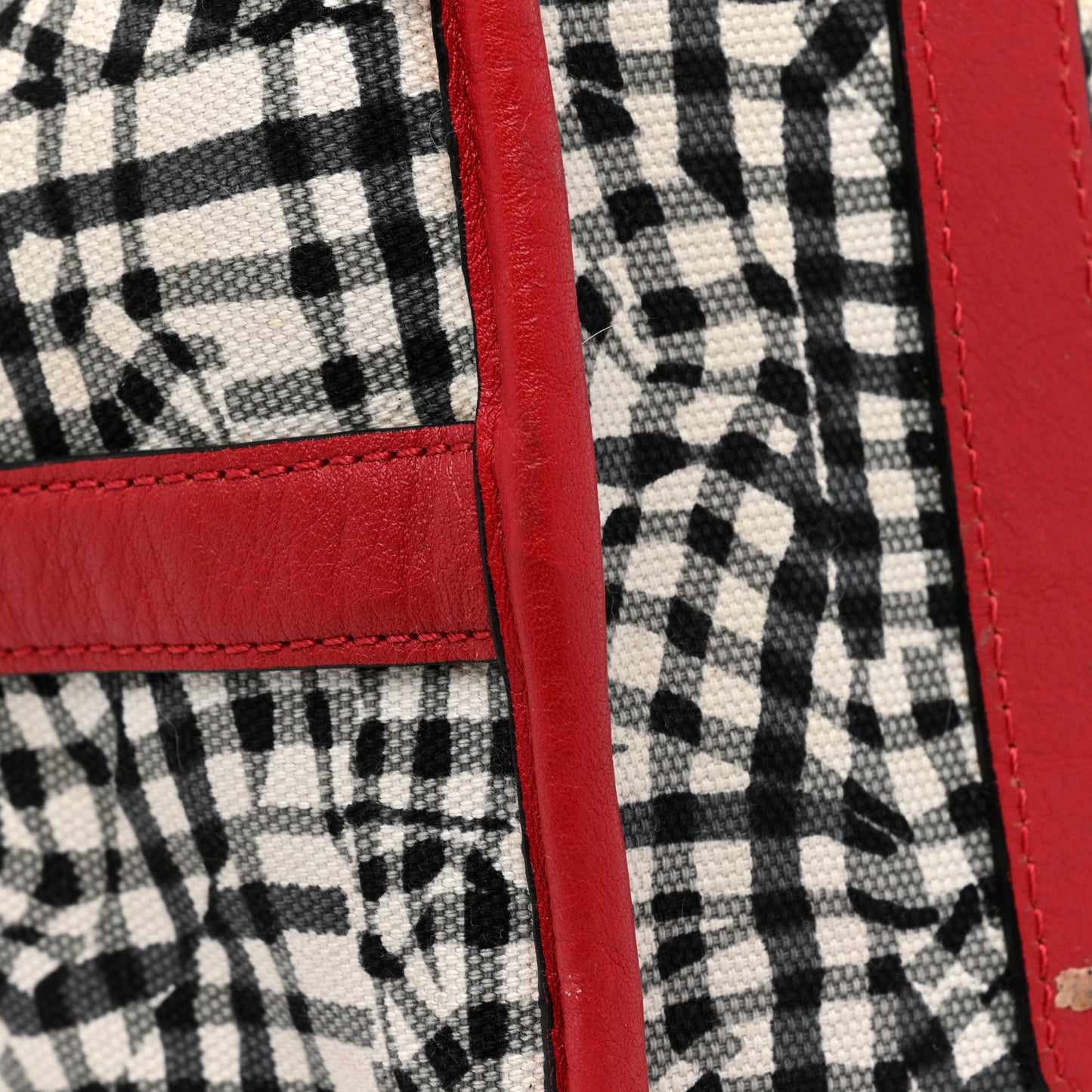 Visetos Large Liz Reversible Shopper Tote Ruby Red