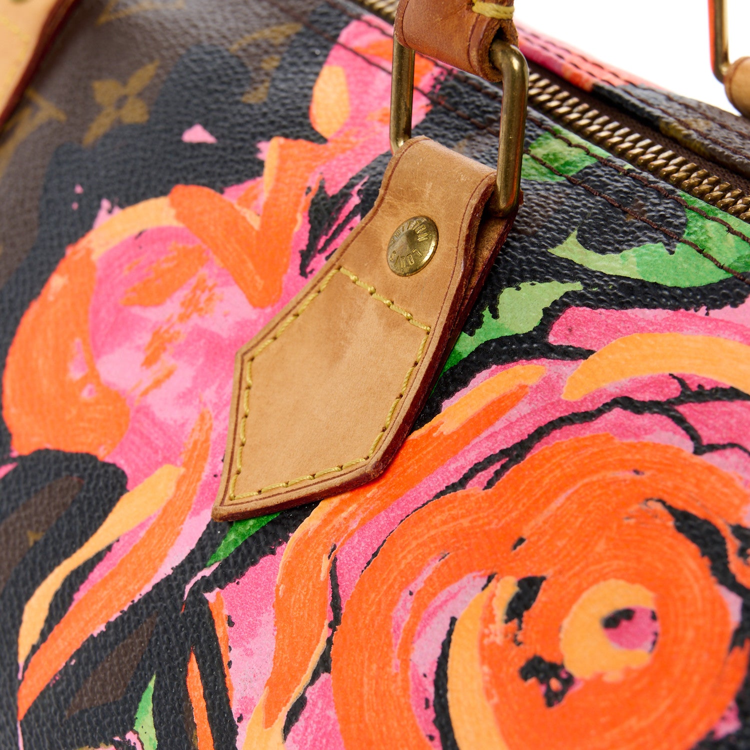 Louis Vuitton Monogram Roses Speedy 30 14 of 14