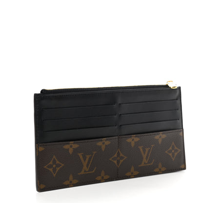 Louis Vuitton Monogram Slim Purse Black 3 of 7