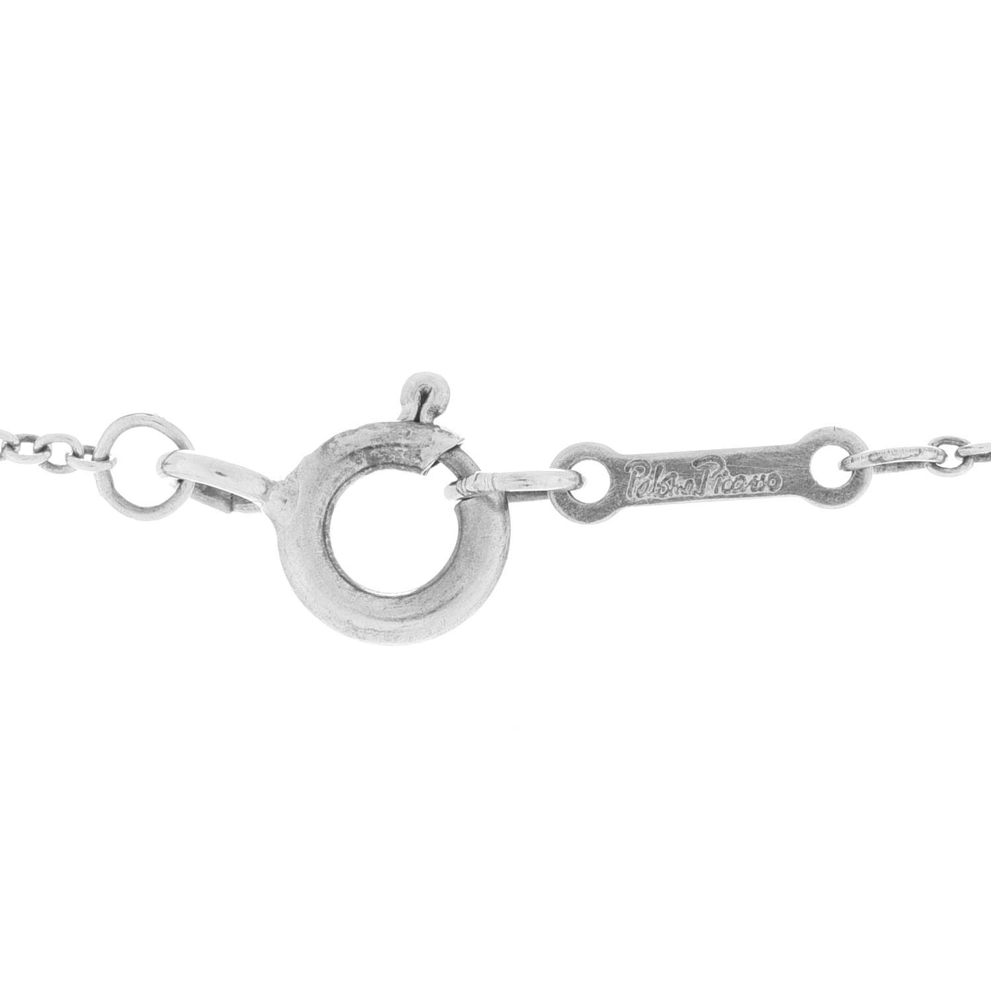 Sterling Silver Small Paloma Picasso Loving Heart Pendant Necklace