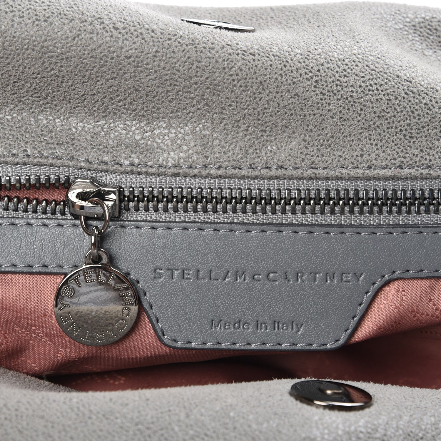 Stella McCartney Shaggy Deer Small Falabella Tote Grey 6 of 7