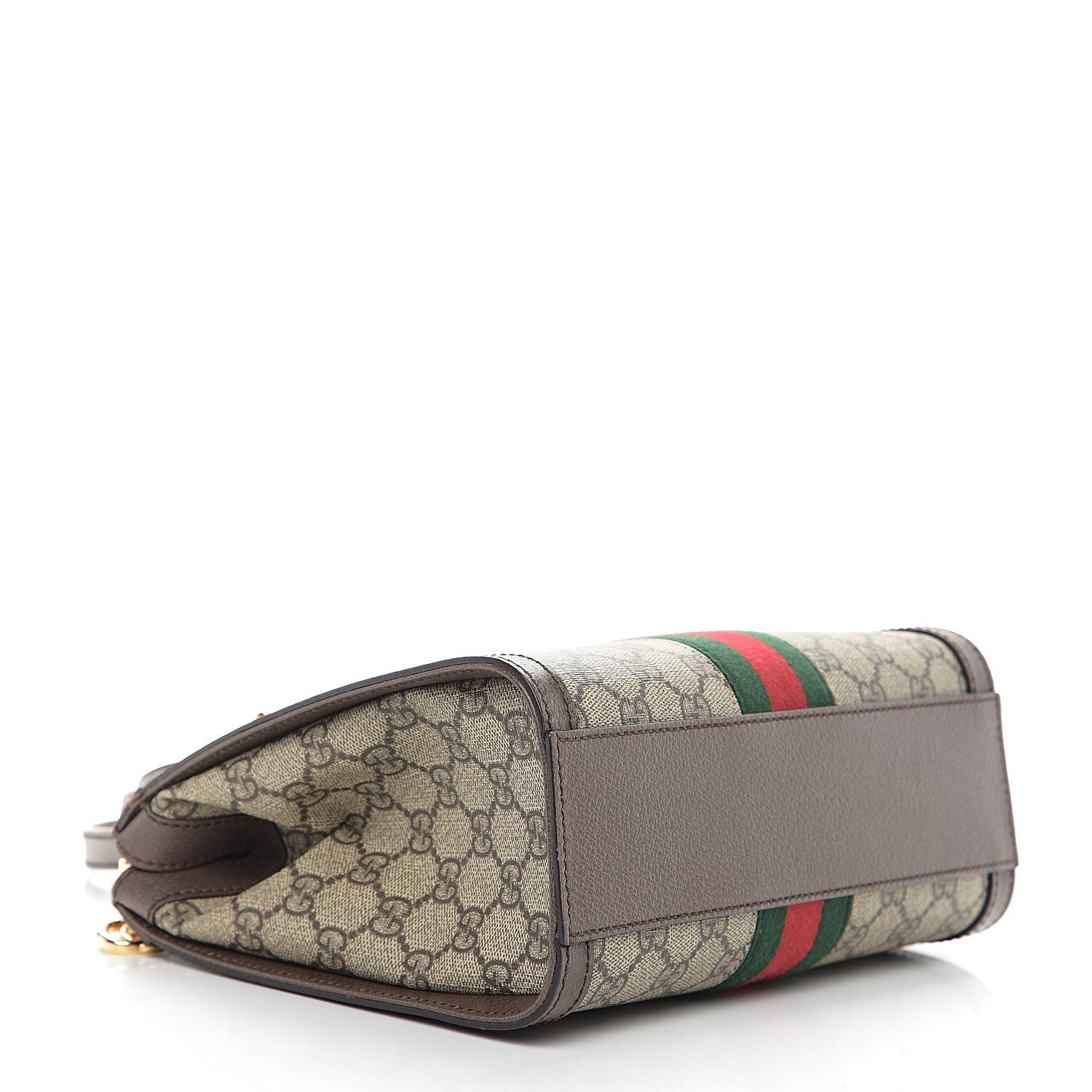 Gucci GG Supreme Monogram Small Ophidia Tote Bag Brown 3 of 9