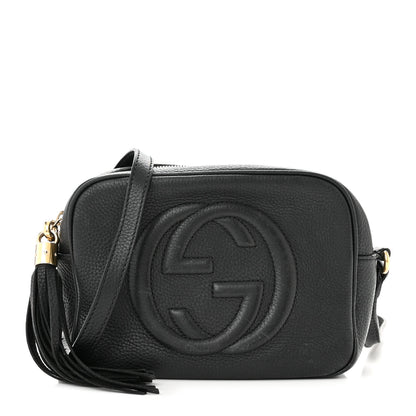 Gucci Pebbled Calfskin Small Soho Disco Bag Black 1 of 15