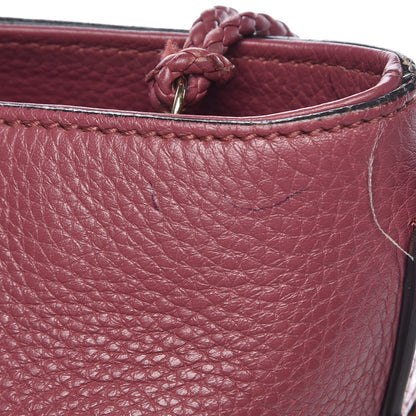 Gucci Calfskin Large Bamboo Tassel Top Handle Tote Peonia Flower 20 of 22